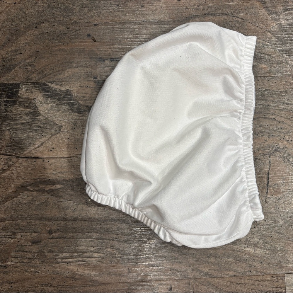 NWOT i play. Classic White swim Diaper Cover - Picture 2 of 3